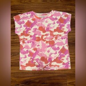 Girls Pink Camo Lucky Brand Shirt Size XL (16) NWOT